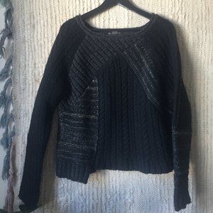 Alpaca & Wool Asymmetrical Sweater